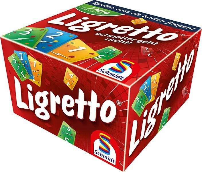 Schmidt Spiele Ligretto, Kartenspiel (rot)