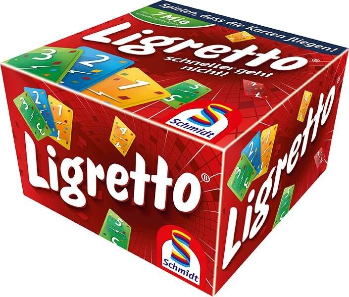Schmidt Spiele Ligretto, Kartenspiel (rot)