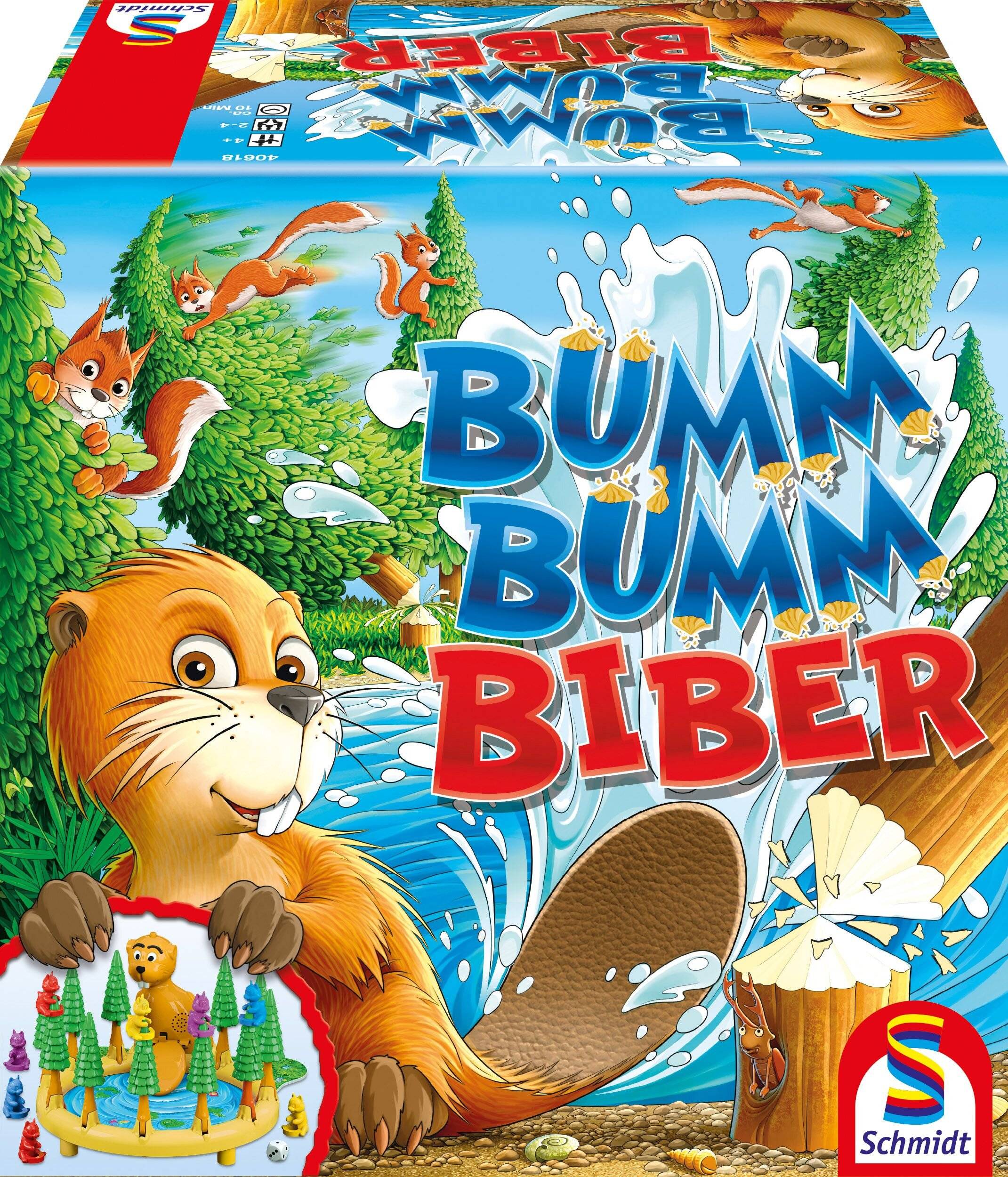 Schmidt Spiele Bumm Bumm Biber, Brettspiel