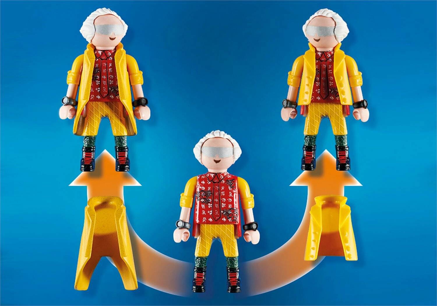PLAYMOBIL 70634 Back to the Future Verfolgung mit Hoverboard, Konstruktionsspielzeug
