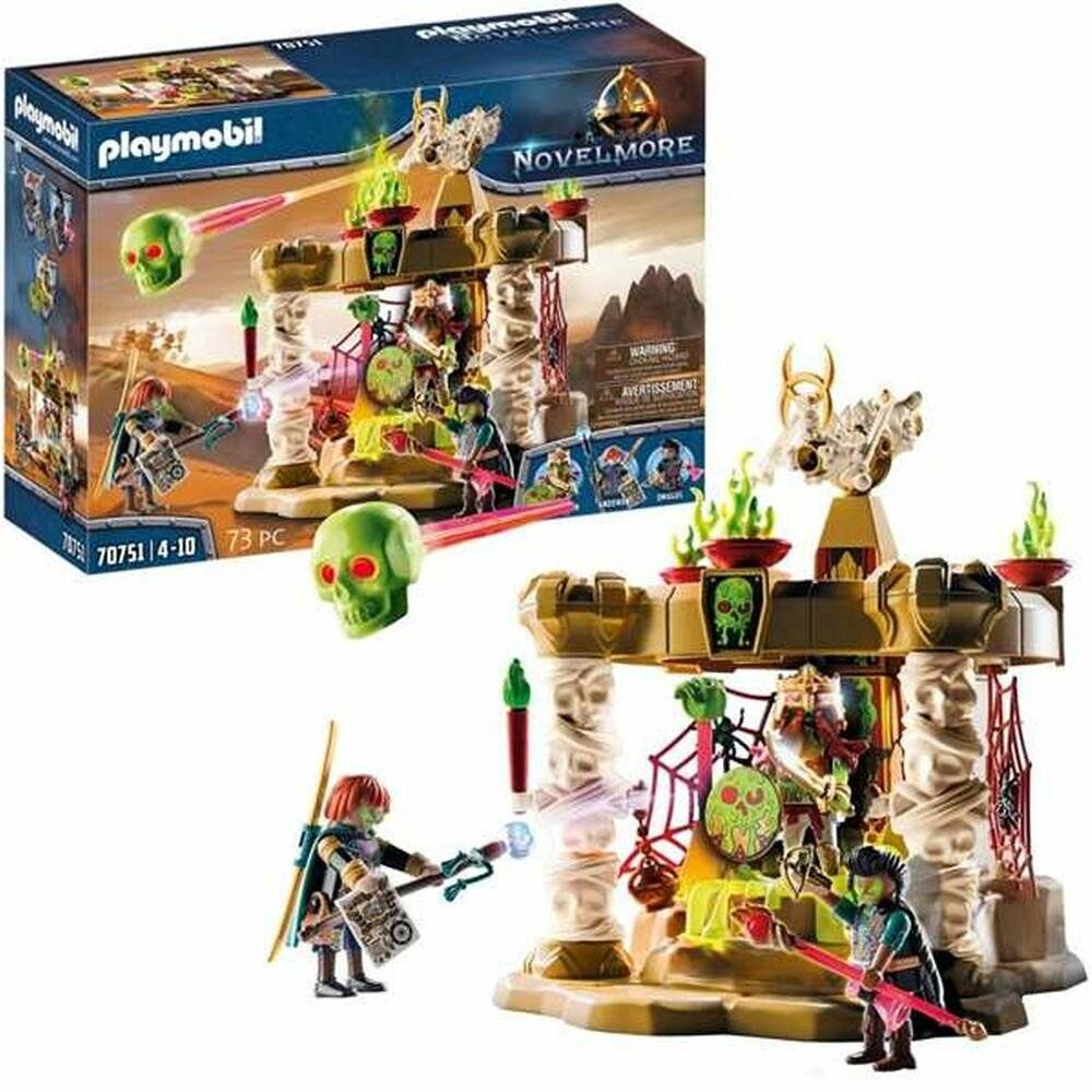 PLAYMOBIL 70751 Novelmore Sal'ahari Sands - Tempel der Skelettarmee, Konstruktionsspielzeug
