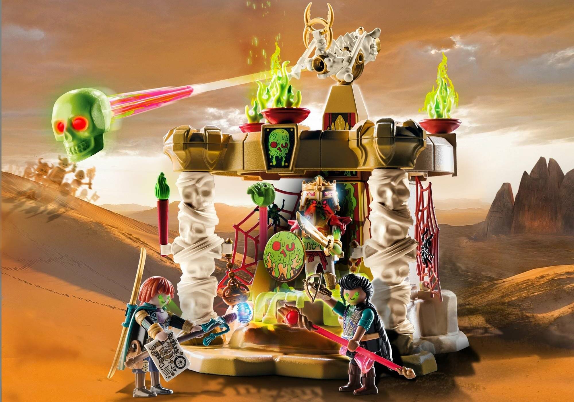 PLAYMOBIL 70751 Novelmore Sal'ahari Sands - Tempel der Skelettarmee, Konstruktionsspielzeug