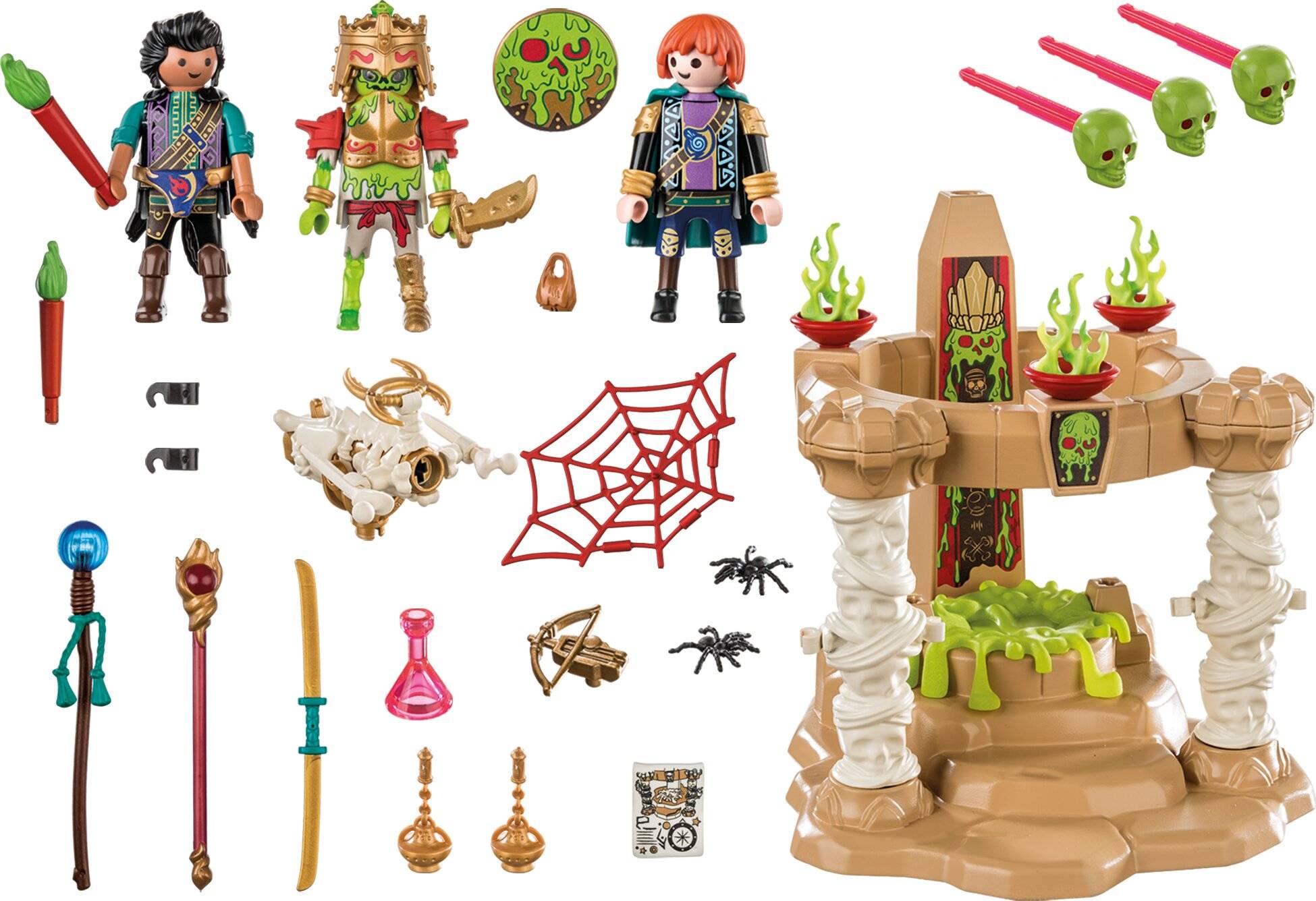 PLAYMOBIL 70751 Novelmore Sal'ahari Sands - Tempel der Skelettarmee, Konstruktionsspielzeug