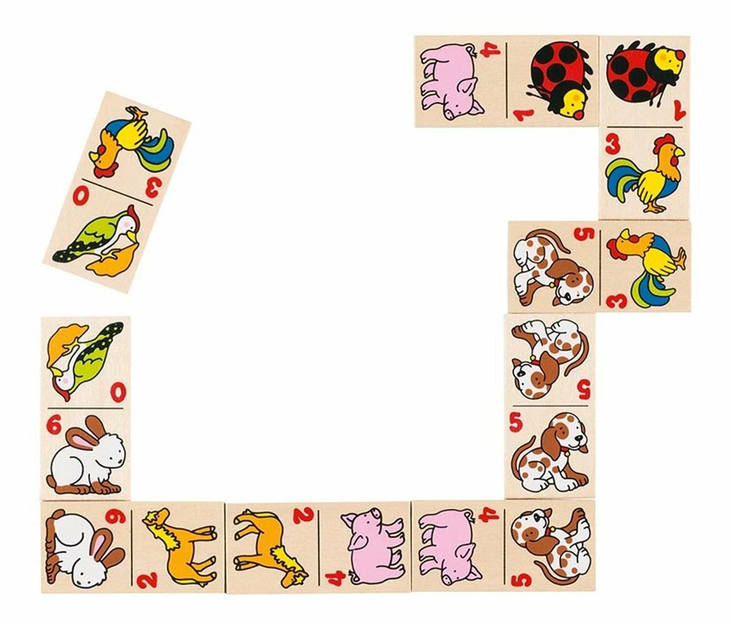 Domino Animals, 28 Stones