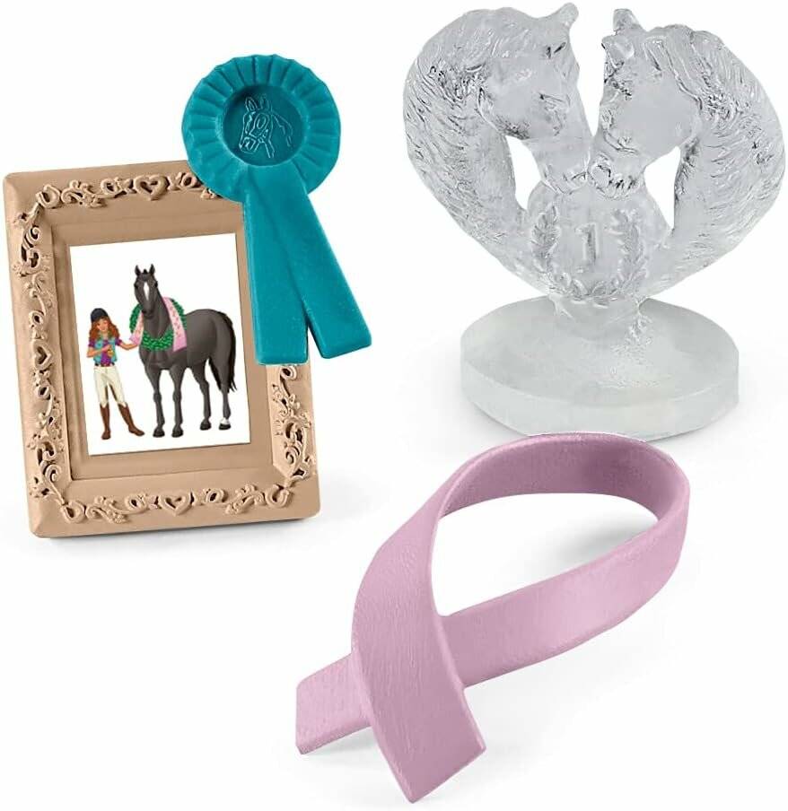 Schleich 42538 Accessories Tournament Horse Club, Mix