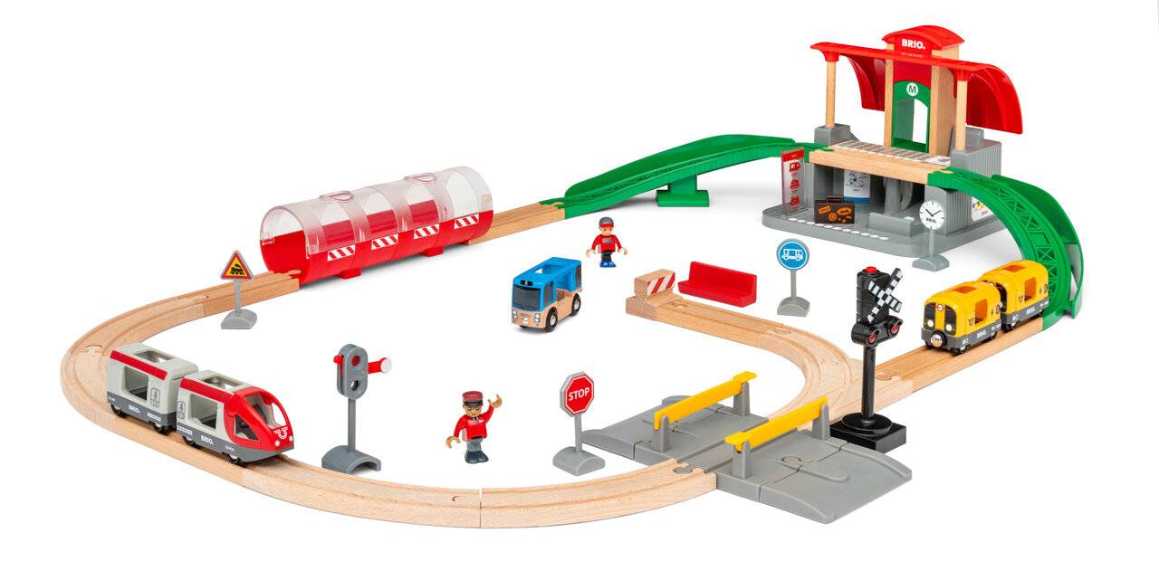 Brio Central Station Set - 33989 - Train Track