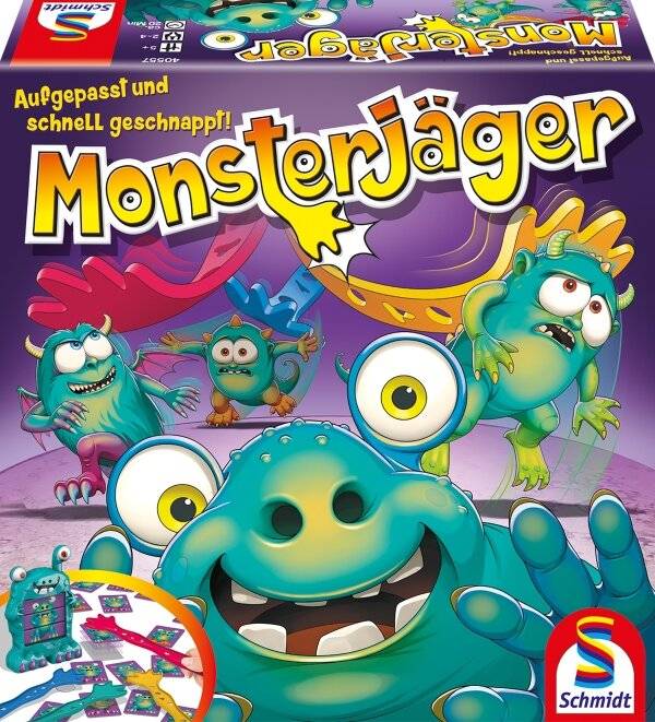 Schmidt Spiele MonsterjÃ ¤ ger, Geschicklichkeitsspiel