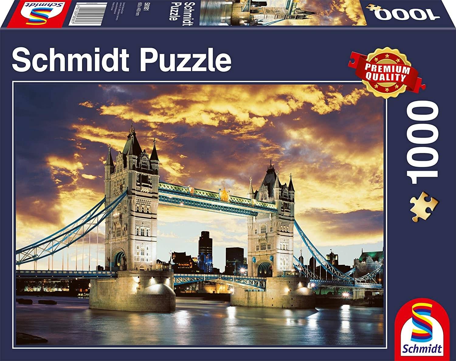 Tower Bridge, London - 1000 Teile Puzzle