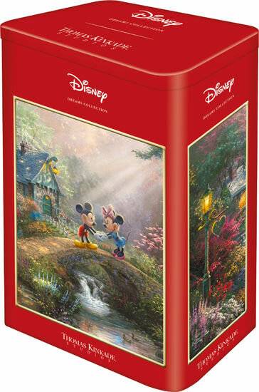 Mickey & Minnie in der Nostalgie Metalldose (500 Teile)
