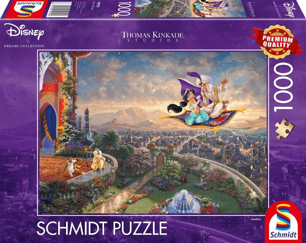 Thomas Kinkade Studios: Disney - Aladdin (1000 Teile)