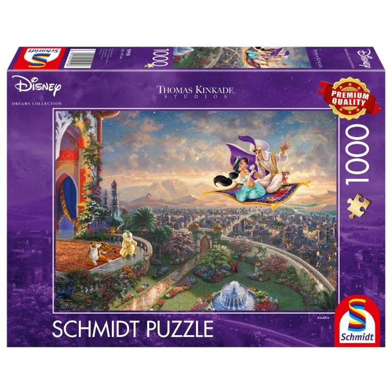 Thomas Kinkade Studios: Disney - Aladdin (1000 Teile)