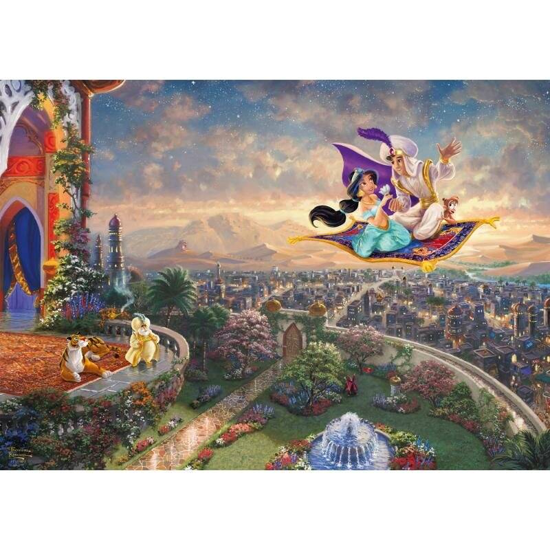 Thomas Kinkade Studios: Disney - Aladdin (1000 Teile)