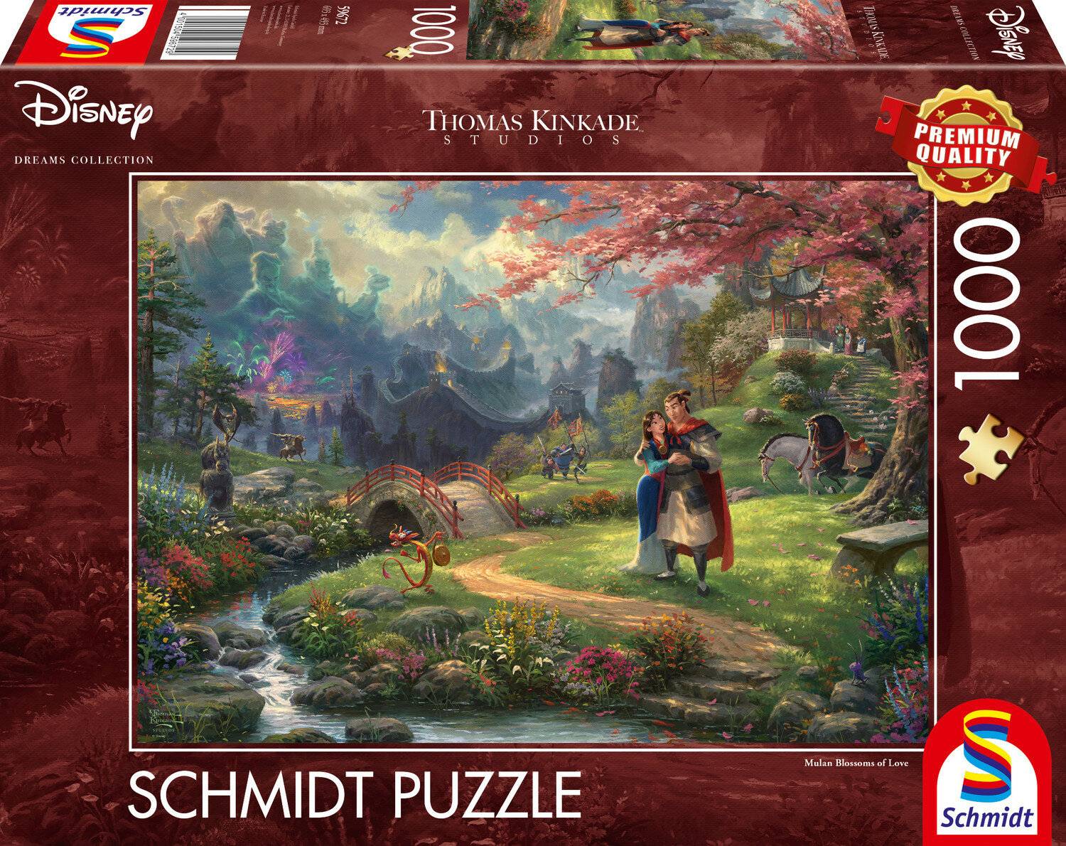 Thomas Kinkade Studios: Disney - Mulan (1000 Teile)
