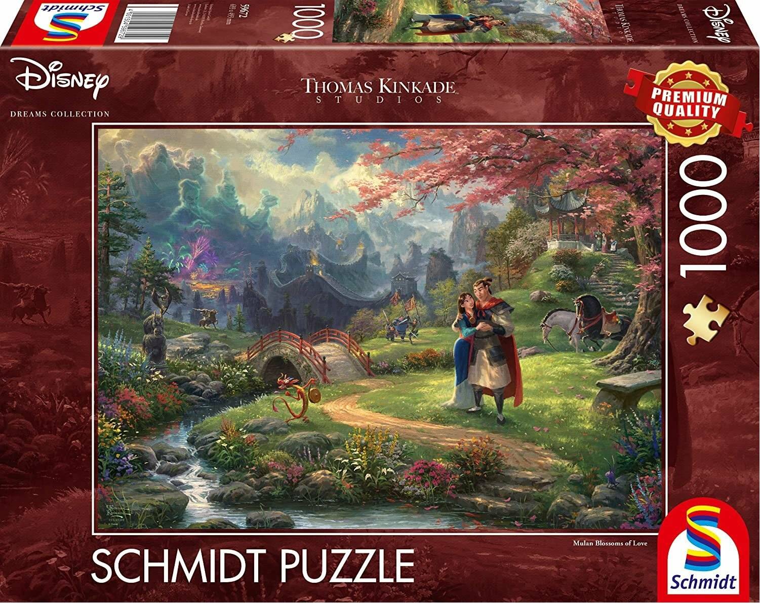 Thomas Kinkade Studios: Disney - Mulan (1000 Teile)