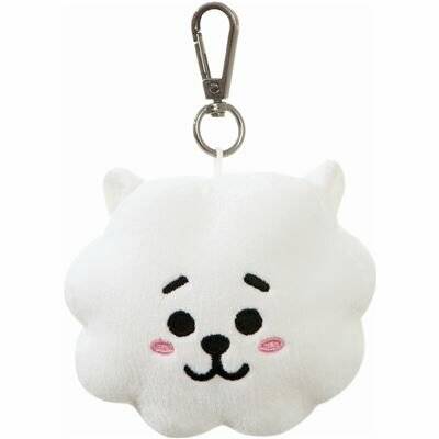 BT21 RJ Schlüsselanhänger, 9cm - Plüschfigur