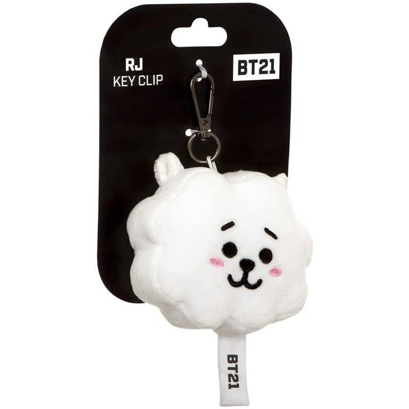 BT21 RJ Schlüsselanhänger, 9cm - Plüschfigur