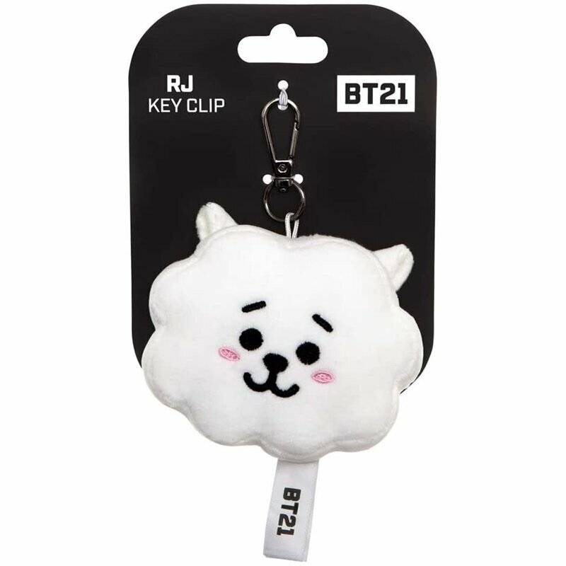 BT21 RJ Schlüsselanhänger, 9cm - Plüschfigur
