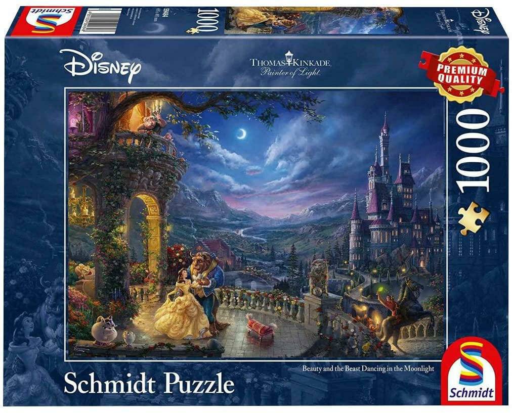 Schmidt Spiele Schmidt Spiele Puzzle Thomas Kinkade Disney Die Schö ne und das Biest 1000 Teile