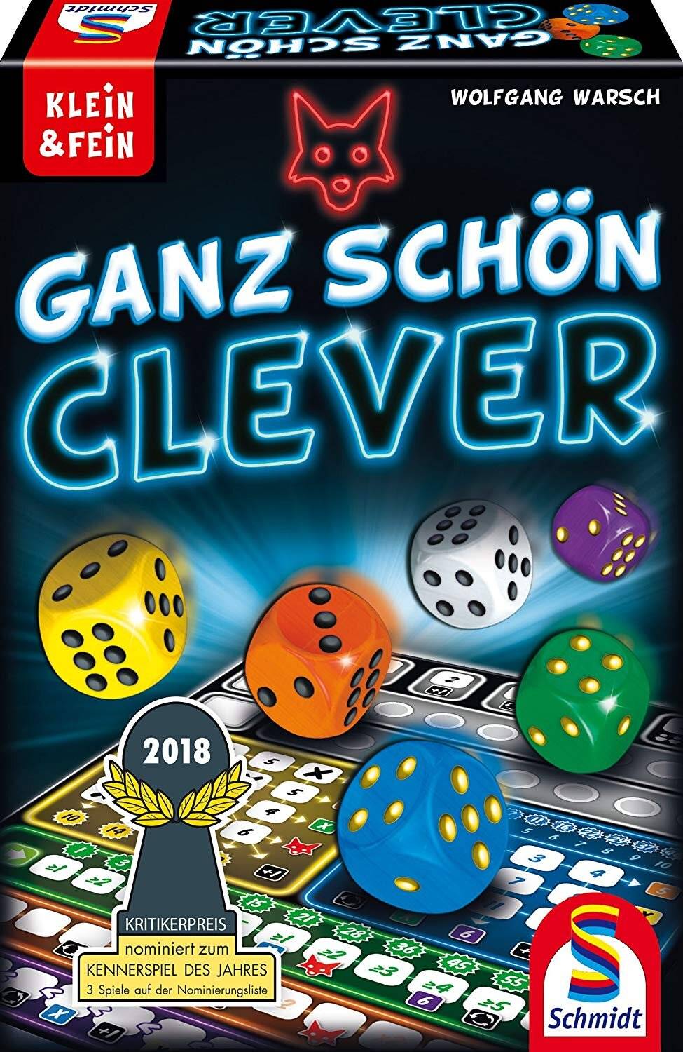 Schmidt Spiele Ganz schÃ ¶ n clever, WÃ ¼ rfelspiel