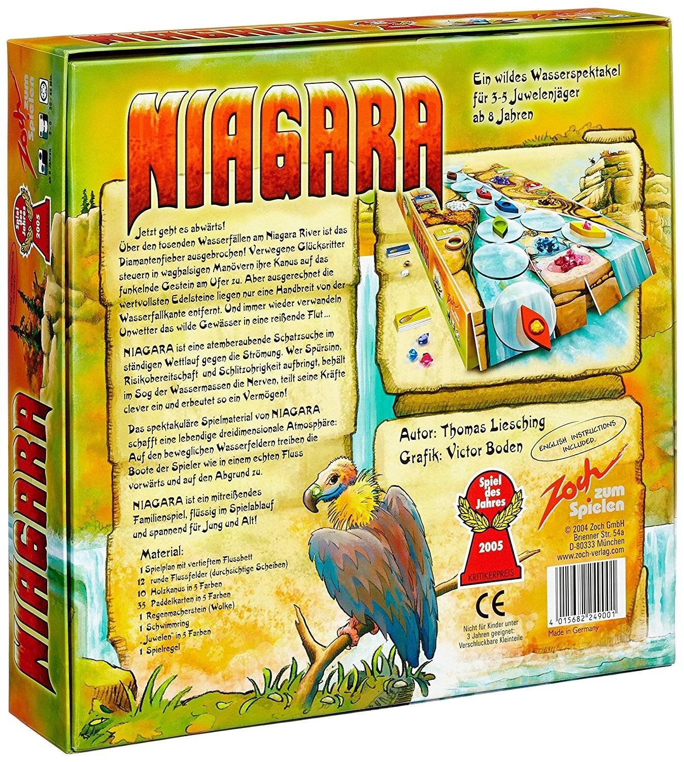 Zoch Niagara, Brettspiel (Spiel des Jahres 2005)