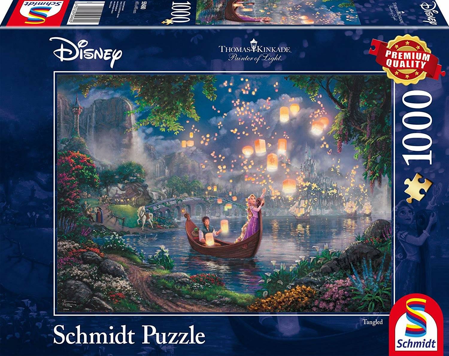 Schmidt Spiele Schmidt Spiele Puzzle Disney Rapunzel 1000 Teile