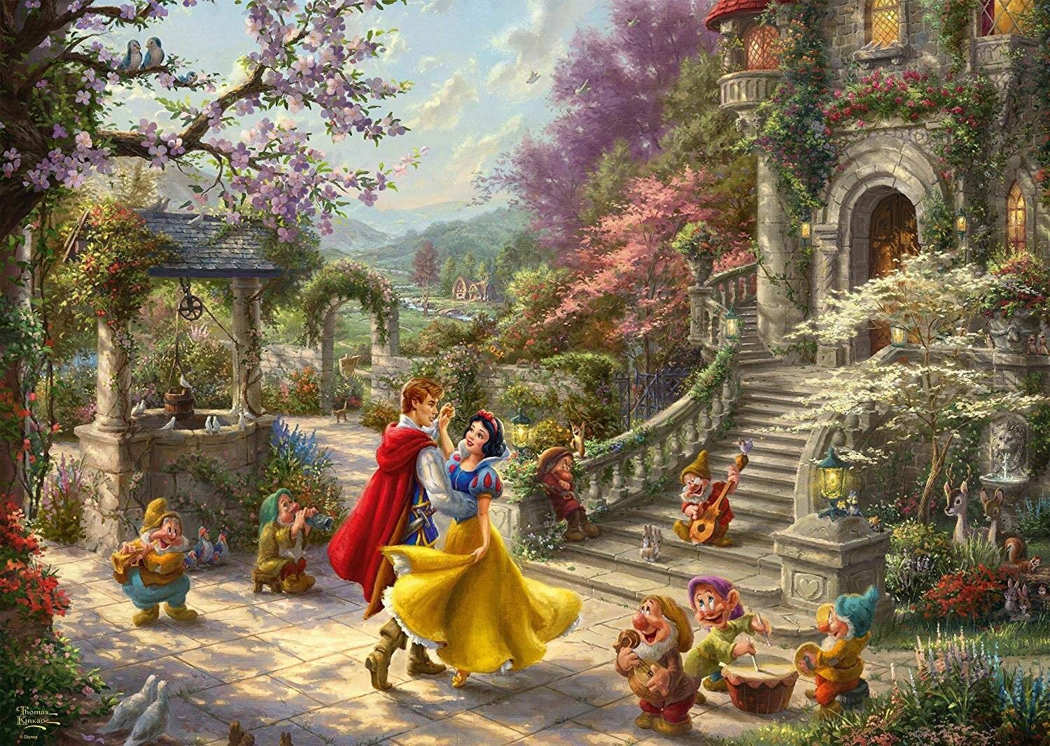 Thomas Kinkade Studios: Painter of Light - Disney Schneewittchen