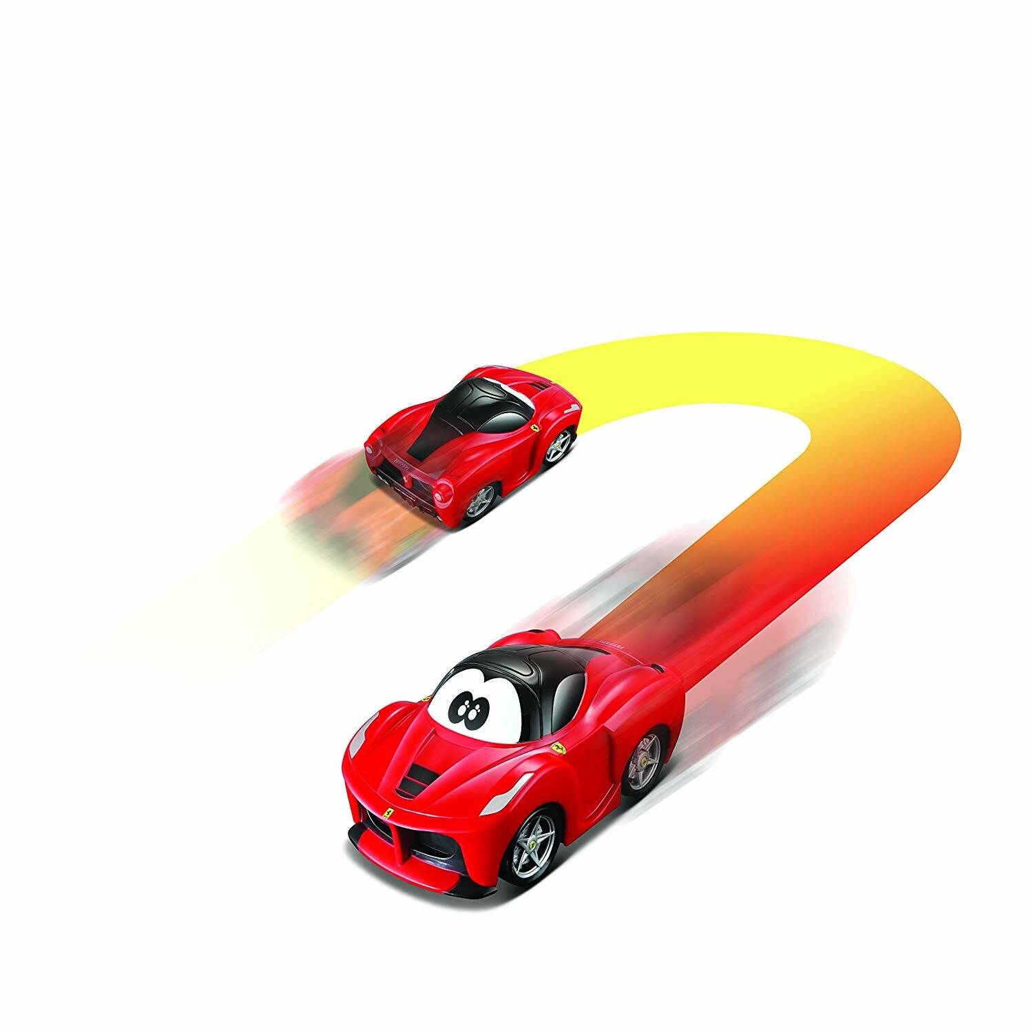BB Junior U-Turn LaFerrari: Kleinkinder-Fahrzeug mit einzigartiger Pullback-Funktion - Spielzeugauto