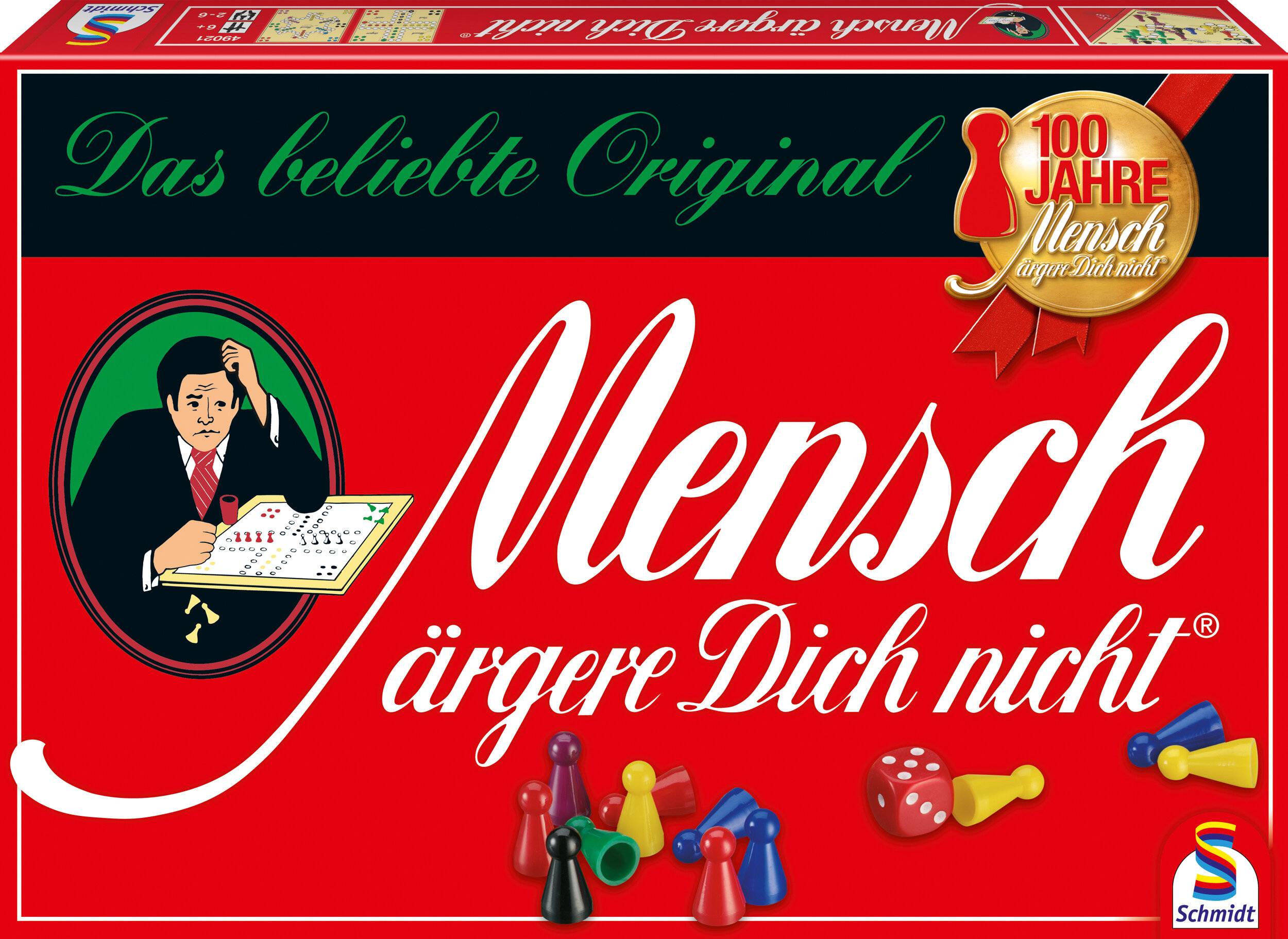 Schmidt Spiele Mensch Ã ¤ rgere Dich nicht, Brettspiel (Standardausgabe)