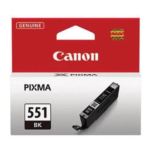 Canon Ink CLI-551 CLI551 Black Schwarz (6508B001)