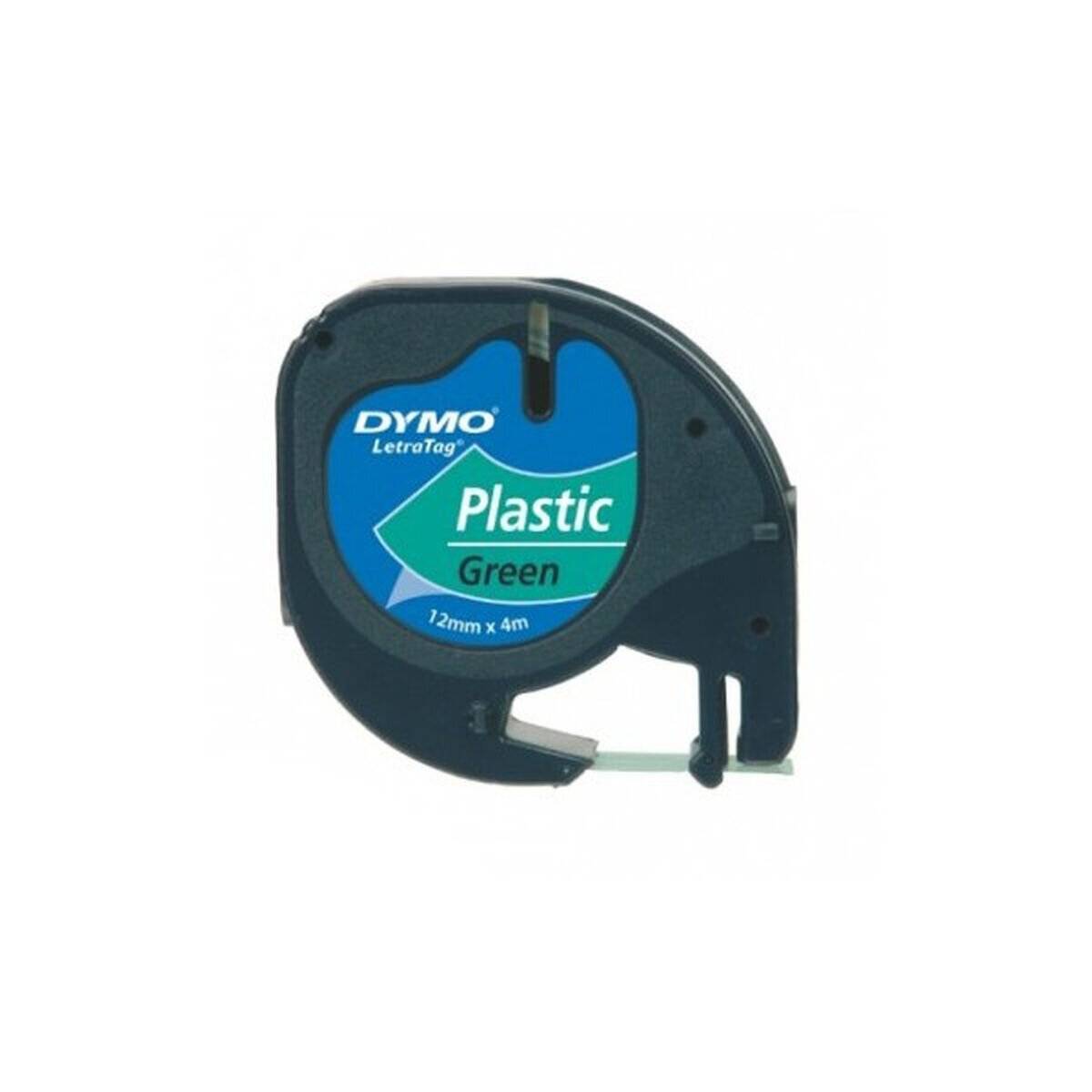 Dymo Schriftband 91204 Plastictape Green (S0721640)