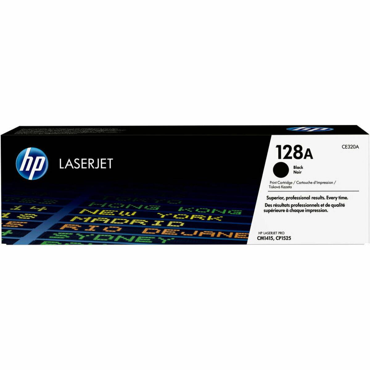 HP HP Cartridge No 128A HP128A HP 128A Black Schwarz (CE320A)