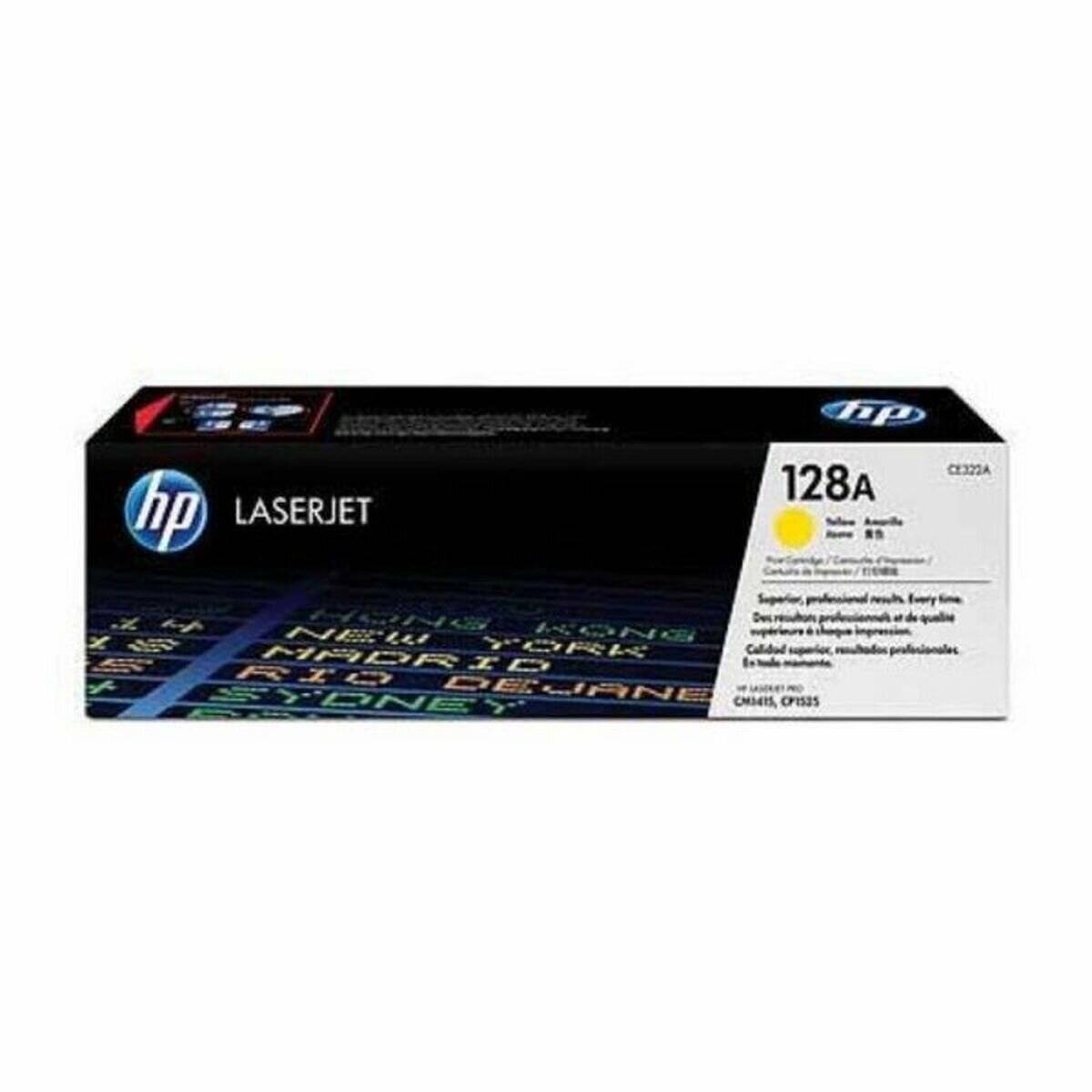 HP HP Cartridge No 128A HP128A HP 128A Yellow Gelb (CE322A)