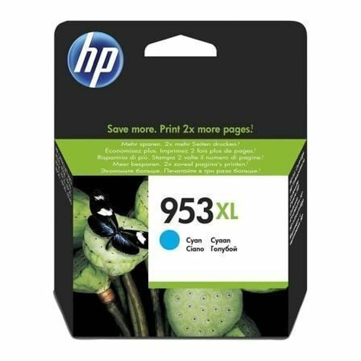HP Ink No 953 HP953 HP 953 XL Cyan (F6U16AE)