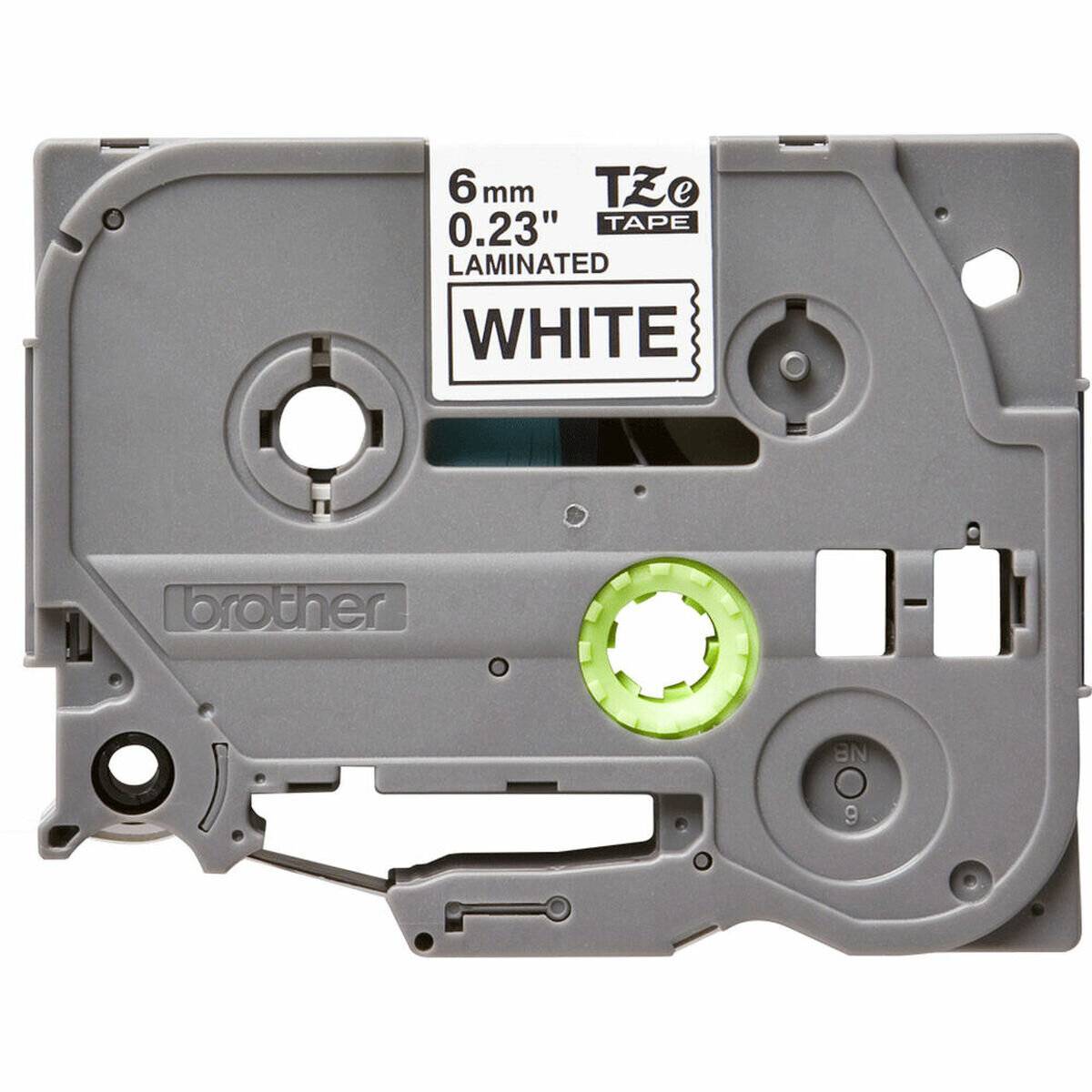 Brother TZE-Schriftbandkassette TZESchriftbandkassette TZe-211 TZe211 Weiß Schwarz (TZE211)