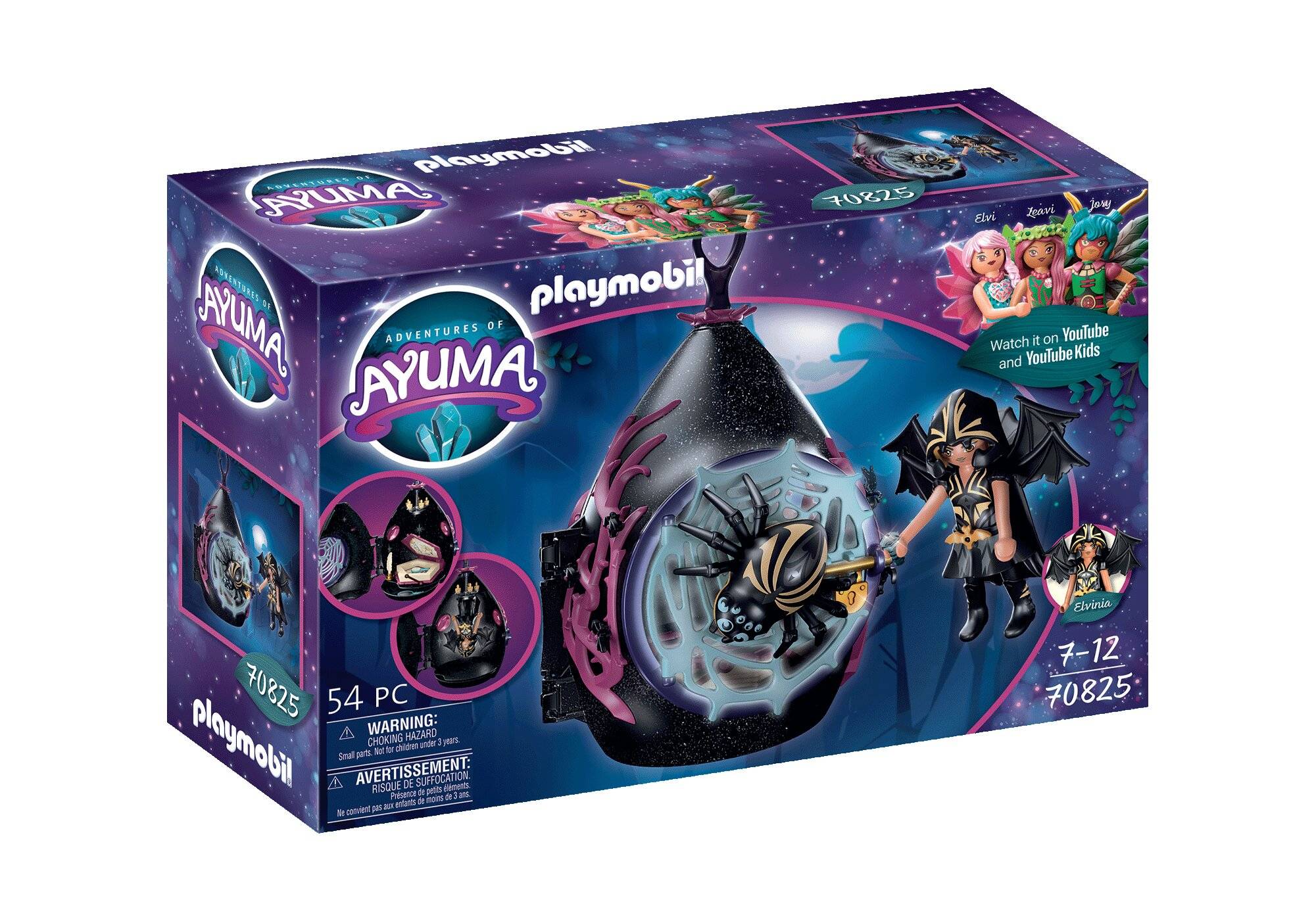 PLAYMOBIL 70825 Ayuma Unterschlupf der Bat Fairies