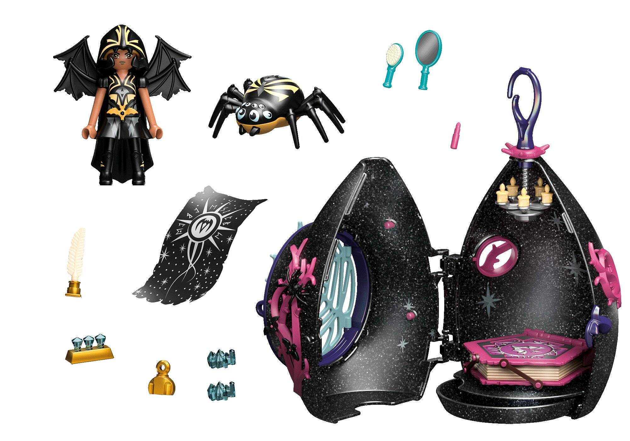 PLAYMOBIL 70825 Ayuma Unterschlupf der Bat Fairies