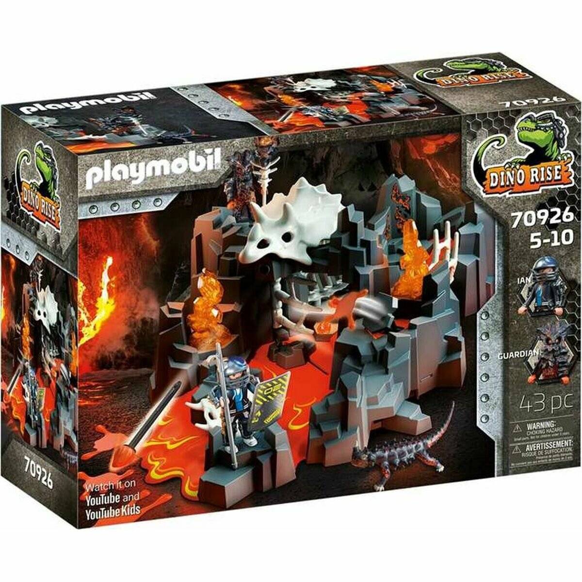 PLAYMOBIL 70926 Dino Rise Wächter der Lavaquelle