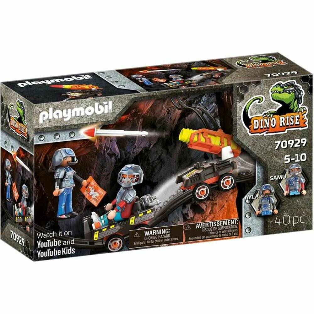 PLAYMOBIL 70929 Dino Rise Dino Mine Raketenkart