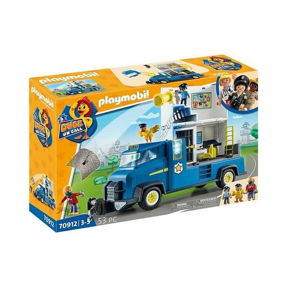 PLAYMOBIL 70912 DUCK ON CALL Polizei Truck, Konstruktionsspielzeug