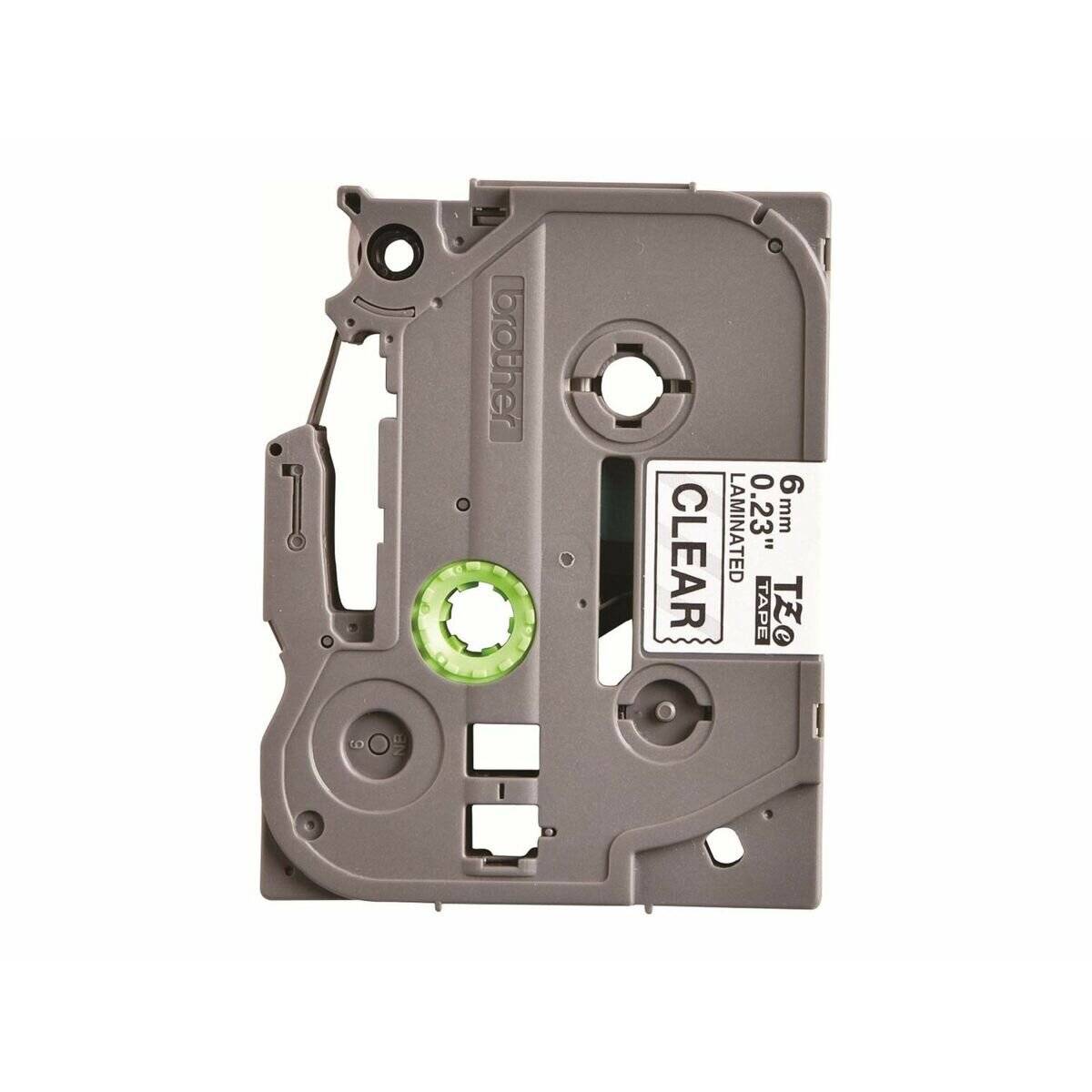 Brother TZE-Schriftbandkassette TZESchriftbandkassette TZe-111 TZe111 Transparent Black (TZE111)