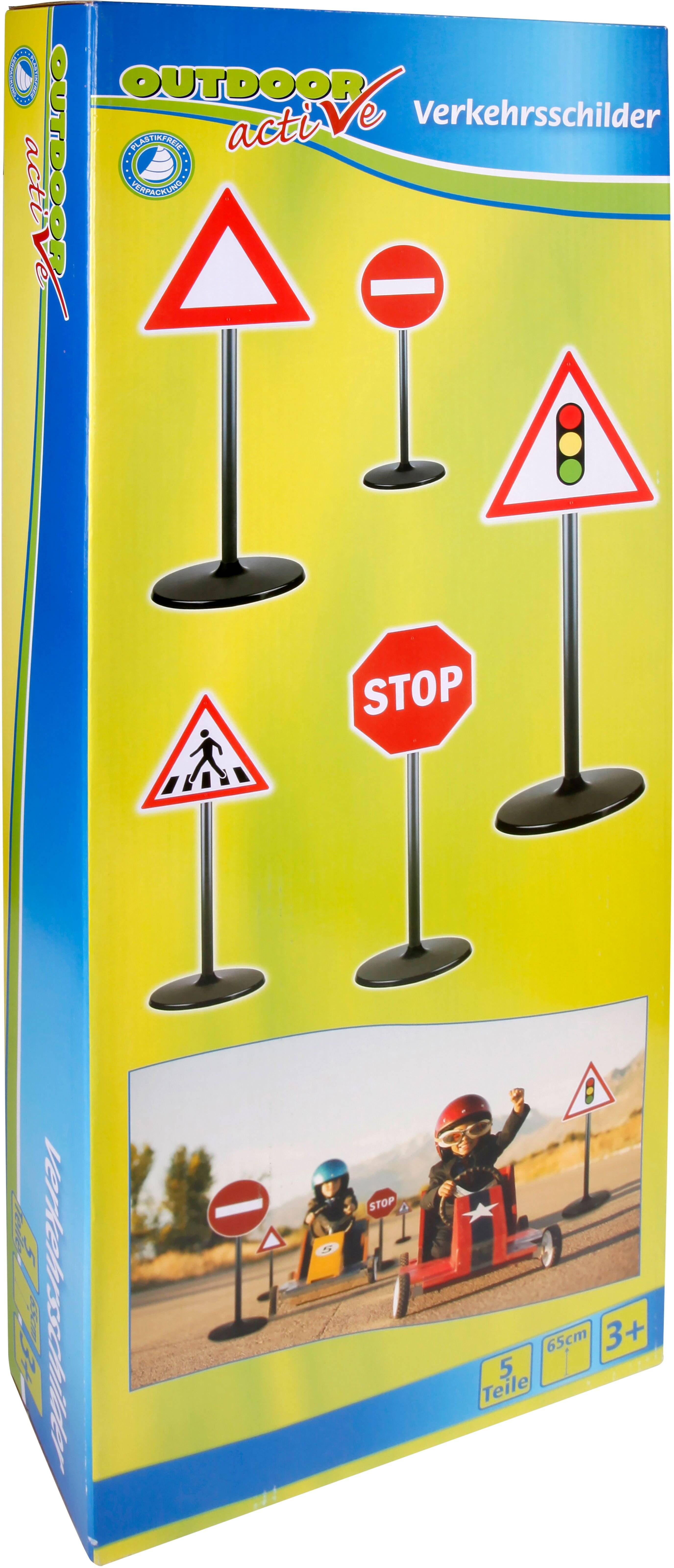 OA Verkehrsschilder 5-teilig, Höhe 65cm
