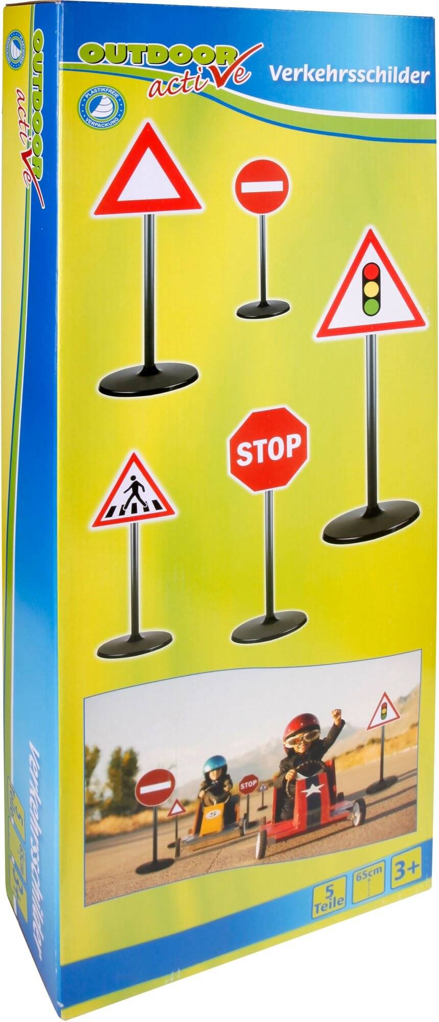 OA Verkehrsschilder 5-teilig, Höhe 65cm