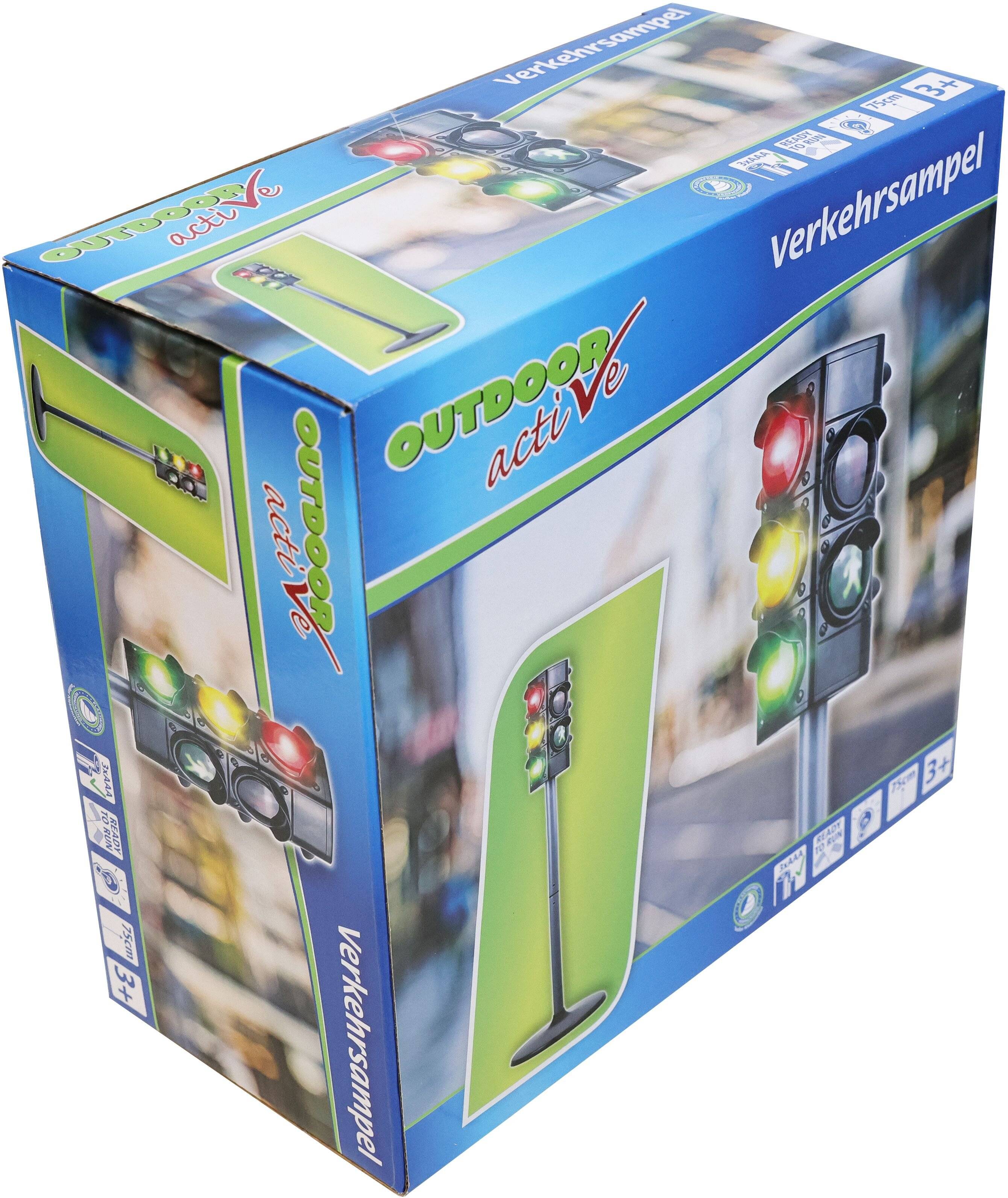 Vedes Outdoor active Verkehrsampel mit Funktion, Hö he 75 cm