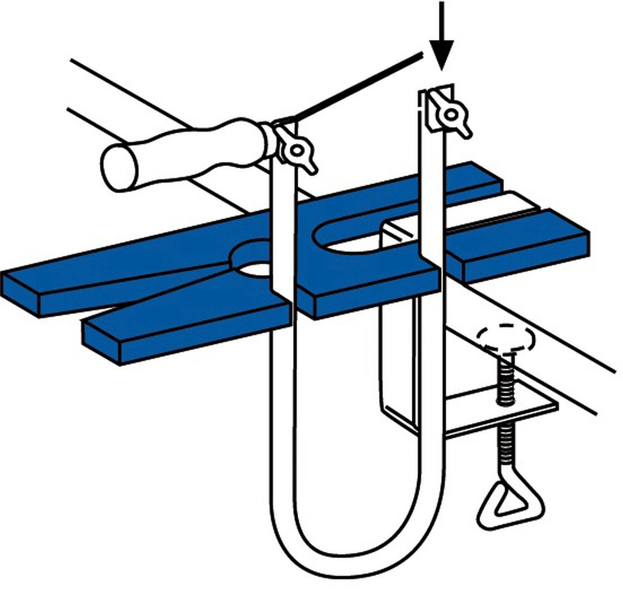 Laubsägeschrank inkl. Werkzeug