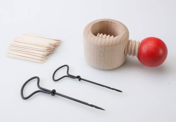 Kastanien Halter plus Bohrer