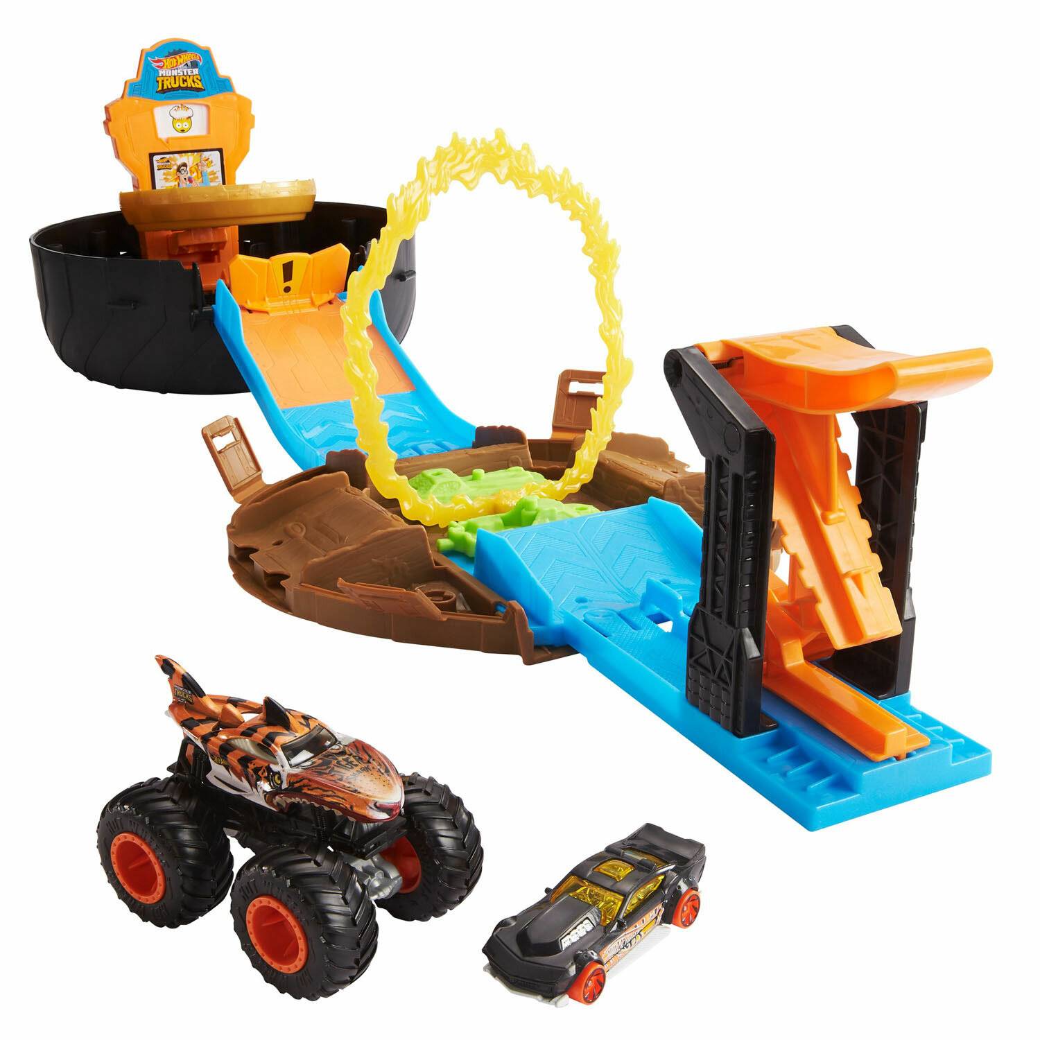 HW Monster Trucks Stunt Reifen Spielset