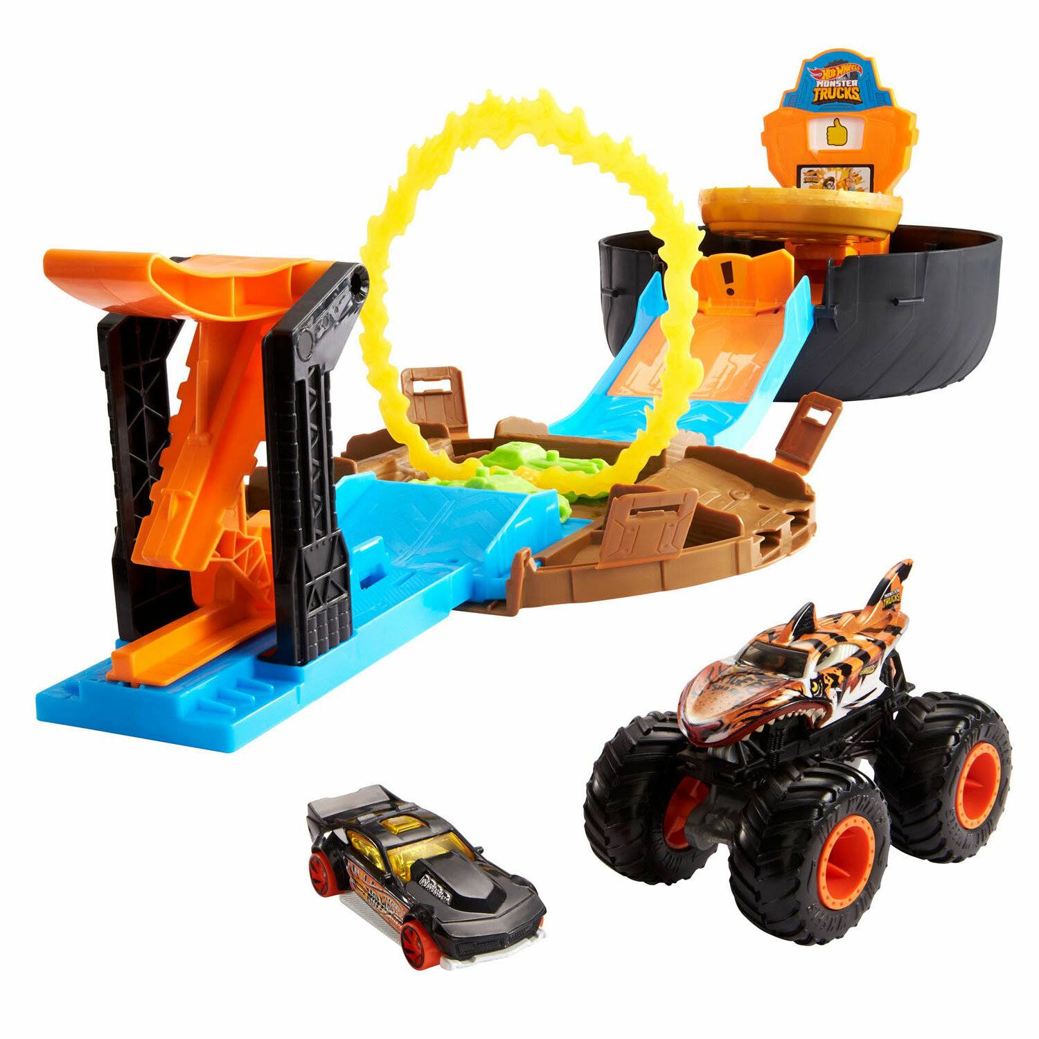 HW Monster Trucks Stunt Reifen Spielset