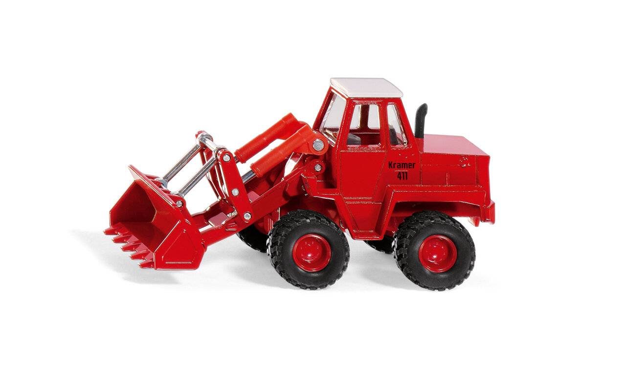 SIKU SUPER Kramer 411 Radlader, Modellfahrzeug (rot)