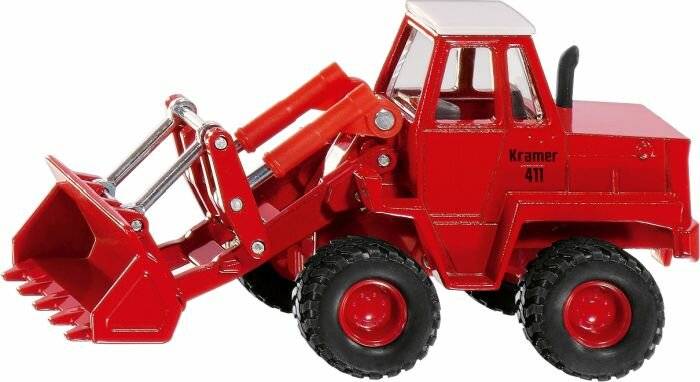 SIKU SUPER Kramer 411 Radlader, Modellfahrzeug (rot)