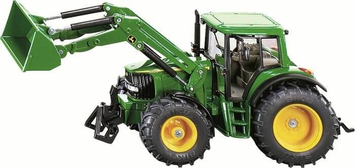 SIKU FARMER John Deere mit Frontlader, Modellfahrzeug